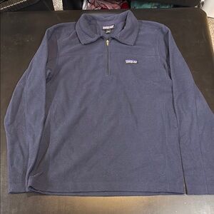 Patagonia Men's Navy Blue Quarter-Zip Pullover